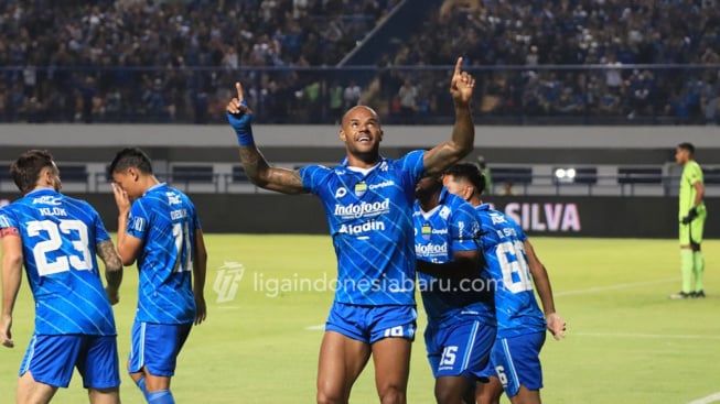 Buktikan Ketajamannya, David da Silva Catatkan Hattrick Kali Pertama Bersama Persib Bandung