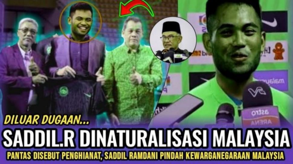 CEK FAKTA: Saddil Ramdani Perkuat Timnas Malaysia, Benarkah Dinaturalisasi?