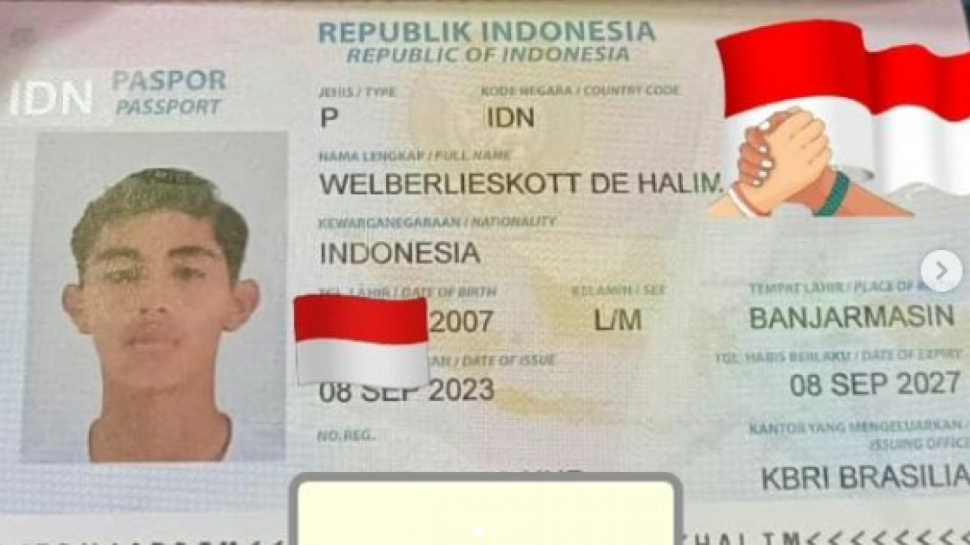 Walber Jardim Wonderkid Sao Paolo Resmi Miliki Paspor Indonesia, Timnas ...