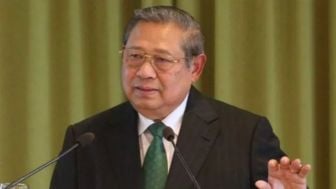 SBY Selesaikan Lukisan dengan Tulisan 'No Justice, No Peace', Ternyata di Baliknya Ada Kegelisahan pada Keadaan...