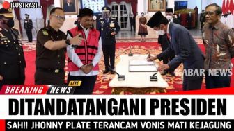 CEK FAKTA: Jokowi Resmikan Johnny G Plate Divonis Mati, Karena Dianggap Pengkhianat Negara, Benarkah?