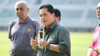 Erick Thohir Nonton FIFA Matchday Indonesia vs Argentina Bersama Jokowi: Lets Go Garuda!