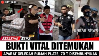 CEK FAKTA: Aparat Temukan Bukti Vital di Rumah Johnny G Plate, Ada Uang 70 Triliun?