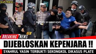 CEK FAKTA: Syahrul Yasin Limpo Dijebloskan ke Penjara karena Terbukti Ikut Korupsi BTS, Ternyata