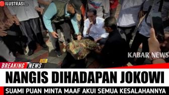 CEK FAKTA: Nangis di Depan Jokowi, Suami Puan Maharani Ketahuan Korupsi BTS