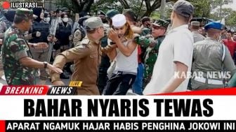 CEK FAKTA: Habib Bahar Nyaris Tewas, Dihakimi Massa Karena Hina Presiden Jokowi