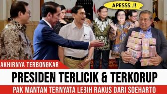 CEK FAKTA: Kubu Jokowi Nobatkan SBY Jadi Presiden Terkorup