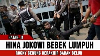 CEK FAKTA: Rocky Gerung Sebut Presiden Jokowi Bebek Dungu, Langsung Ditahan dan Ditangkap Polisi