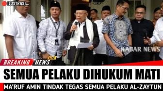 CEK FAKTA: Ma'ruf Amin Putuskan Semua Petinggi Al-Zaytun Dihukum Mati