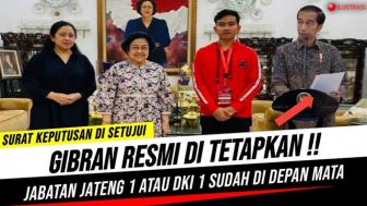 CEK FAKTA: Dengan Restu Megawati, Gibran Rakabuming Raka Maju Pilgub DKI Jakarta