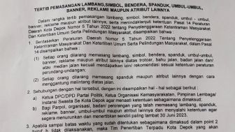 Viral Wali Kota Depok Ingin Spanduk Hingga Baliho Ditertibkan, Panik Gegara Wacana Majunya Kaesang?