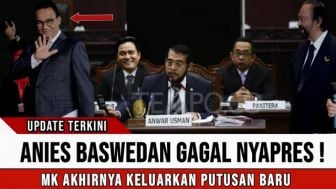 CEK FAKTA: Anies Baswedan Akhirnya Kecewa, Terpaksa Gagal Nyapres Karena Putusan MK