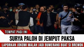 CEK FAKTA: Surya Paloh Dijemput Paksa Polisi Karena Laporkan Presiden Jokowi