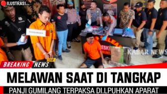 CEK FAKTA: Kaki Kanan Panji Gumilang Ditembak Polisi Karena Berontak Saat Ditangkap