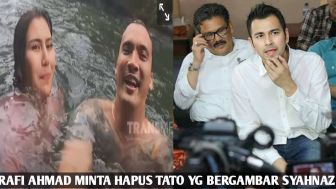 CEK FAKTA: Geram! Raffi Ahmad Paksa Rendy Kjaernett Hapus Tato Bergambar Syahnaz Sadiqah
