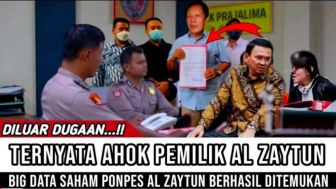 CEK FAKTA: Ternyata Ahok Adalah Pemilik Ponpes Al Zaytun, Big Data Saham Ditemukan