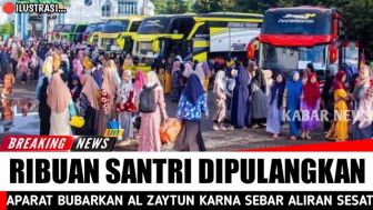 CEK FAKTA: Ponpes Ditutup, Semua Santri Al Zaytun Terpaksa Dipulangkan