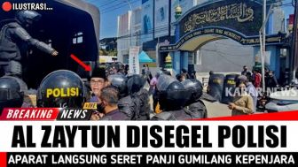 CEK FAKTA: Al Zaytun Resmi Disegel Polisi, Panji G Langsung Dipenjara!