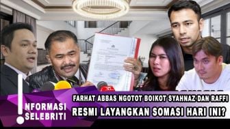 CEK FAKTA: Farhat Abbas Layangkan Somasi ke Syahnaz Sadiqah, Raffi Ahmad Murka Adiknya Diboikot