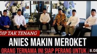 CEK FAKTA: PDIP Tak Tenang, Termasuk Jokowi, 6 Orang Ini Siap Perang untuk Anies Baswedan