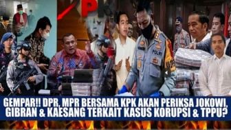 CEK FAKTA: Terkait Kasus Korupsi dan TPPU, Jokowi Bersama Gibran dan Kaesang akan Diperiksa KPK