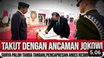 CEK FAKTA: Takut dengan Jokowi, Surya Paloh Akhirnya Tanda Tangan, Pencapresan Anies Baswedan Dicabut