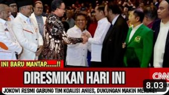 CEK FAKTA: Megawati Makin Meradang! Jokowi Resmi Gabung Koalisi Perubahan Demi Menangkan Anies!