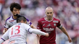 Dari Jepang, Iniesta Kini Berlabuh ke Uni Emirat Arab