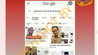 Benarkah Anies Baswedan Diganjar Google Sebagai Gubernur Terbodoh?