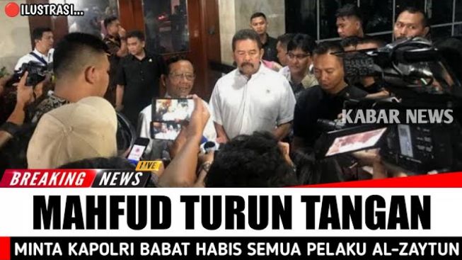 CEK FAKTA: Mahfud MD akan Habisi Semua Petinggi Al Zaytun