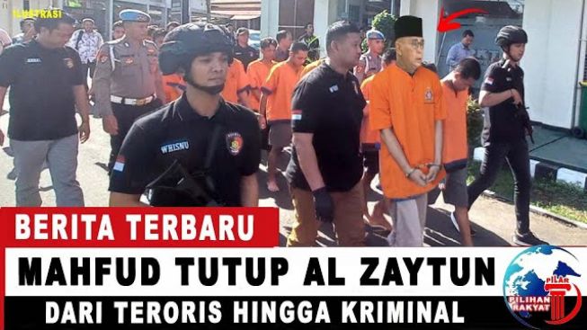 CEK FAKTA: Di Dalam Al Zaytun Ditemukan Polisi Temukan Kriminal Hingga Teroris