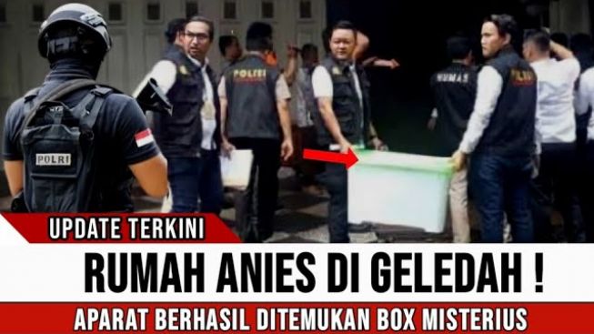 CEK FAKTA: Rumah Anies Baswedan Digeledah Timsus KPK, Bukti Korupsi Ditemukan!