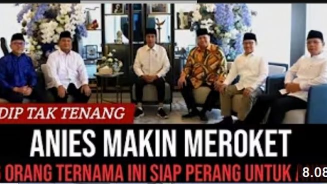 CEK FAKTA: PDIP Tak Tenang Anies Makin Meroket, 6 Orang Ternama Ini Siap Perang