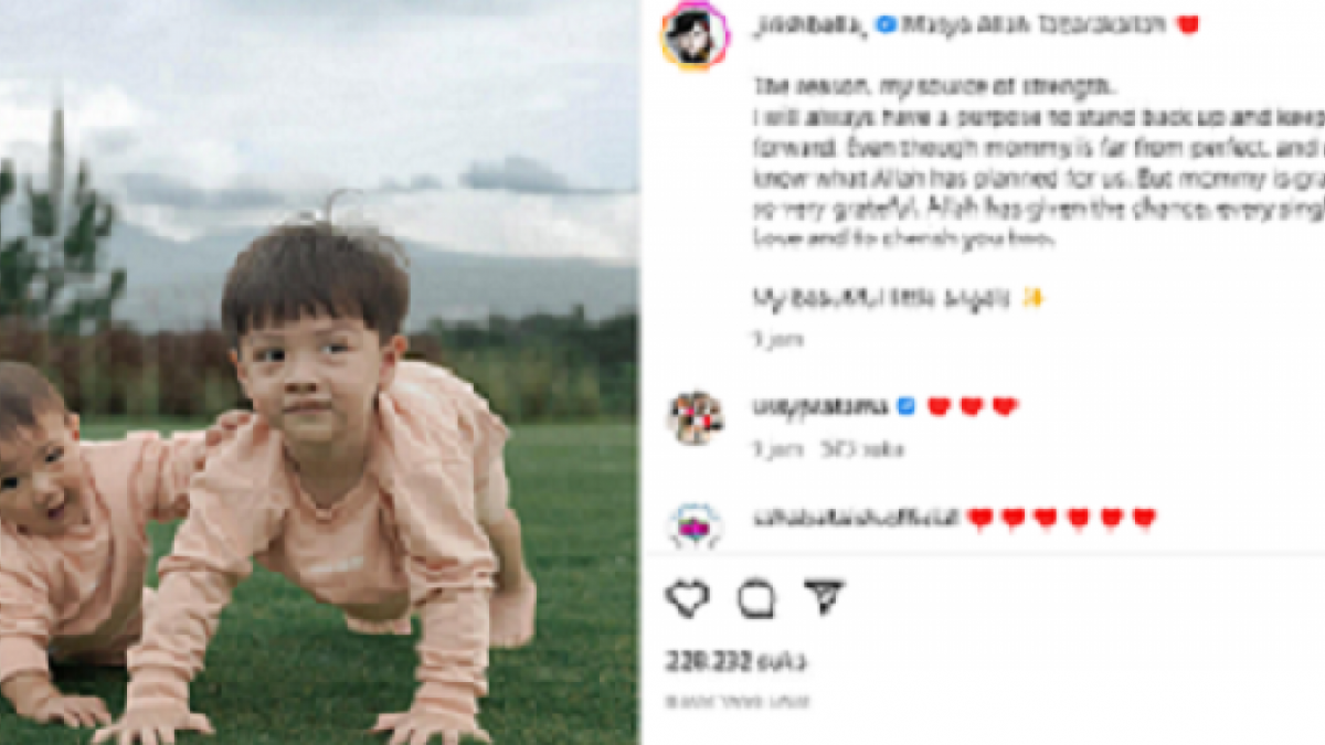 Foto unggahan Irish Bella di akun instagramnya. [Instagram @_irishbella]