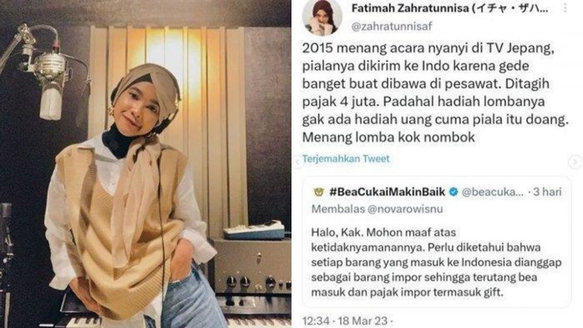 Sosok Fatimah Zahratunnisa, Juara Lomba Nyanyi di Jepang, Ngaku Dipajaki Bea Cukai Saat Ambil Hadiah (ig/icazahra/undercover.id)