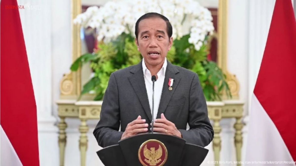 Presiden Jokowi buka suara soal penolakan timnas Israel di Piala Dunia U-20 melalui tayangan video yang diunggah YouTube Sekretariat Presiden, Selasa (28/3/2023).