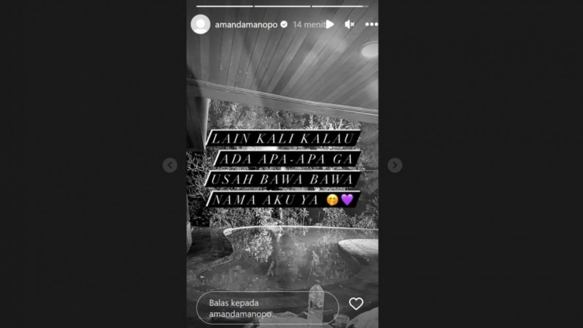 Unggahan Amanda Manopo (Instagram/@amandamanopo)