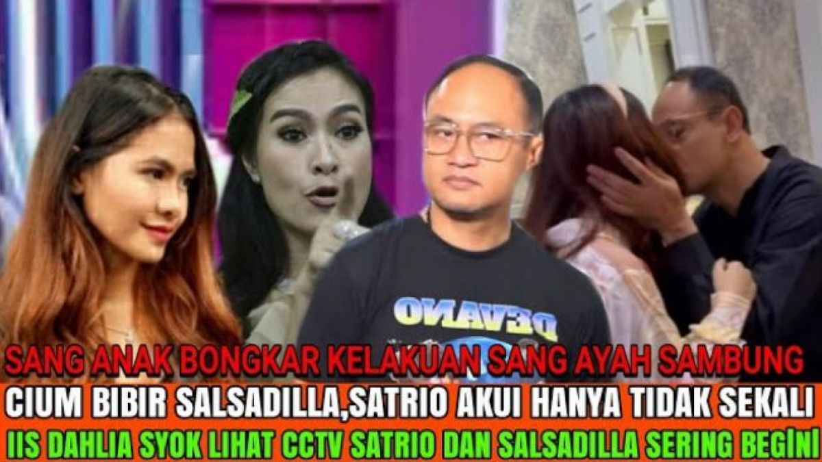 Thumbnail video unggahan YouTube yang menyebut Salshadilla Juwita muak dengan ayah tirinya, bongkar kelakukan Satrio Dewandono saat Iis Dahlia pergi. Cek Faktanya! [Tangkap layar YouTube Target Artis]