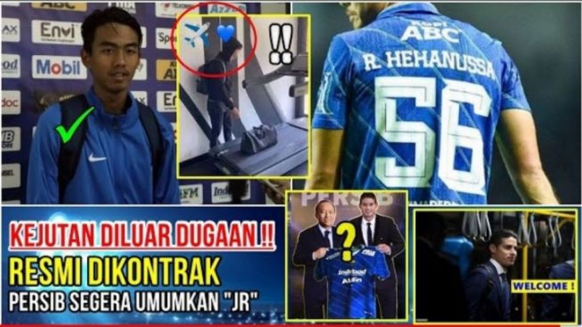 Thumbnail video yang mengklaim Persib Bandung mengumumkan perekrutan pemain asing barunya. Cek faktanya! [Sumber: YouTube]
