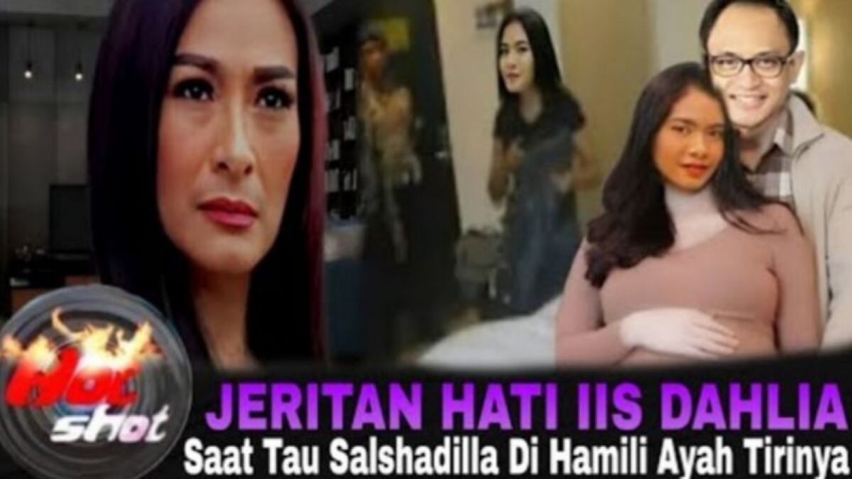 Thumbnail video yang menyebut Salshadilla Juwita tengah hamil hingga membuat Iis Dahlia nangis karena tahu ayah biologis dalam kandungan Salshadilla adalah Satrio Dewandono.Cek faktanya. [Sumber: YouTube]