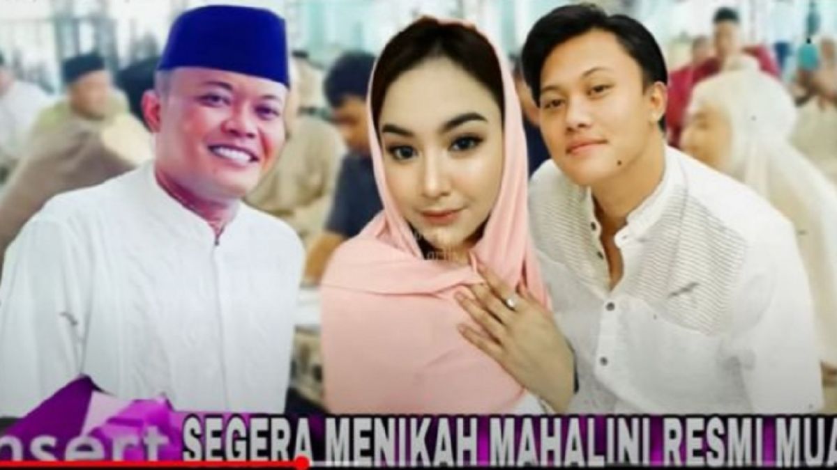 Thumbnail video yang mengklaim bahwa Mahalini resmi jadi mualaf demi menikah dengan Rizky Febian di depan Sule. Cek Faktanya. [Sumber: YouTube Haba Artis]