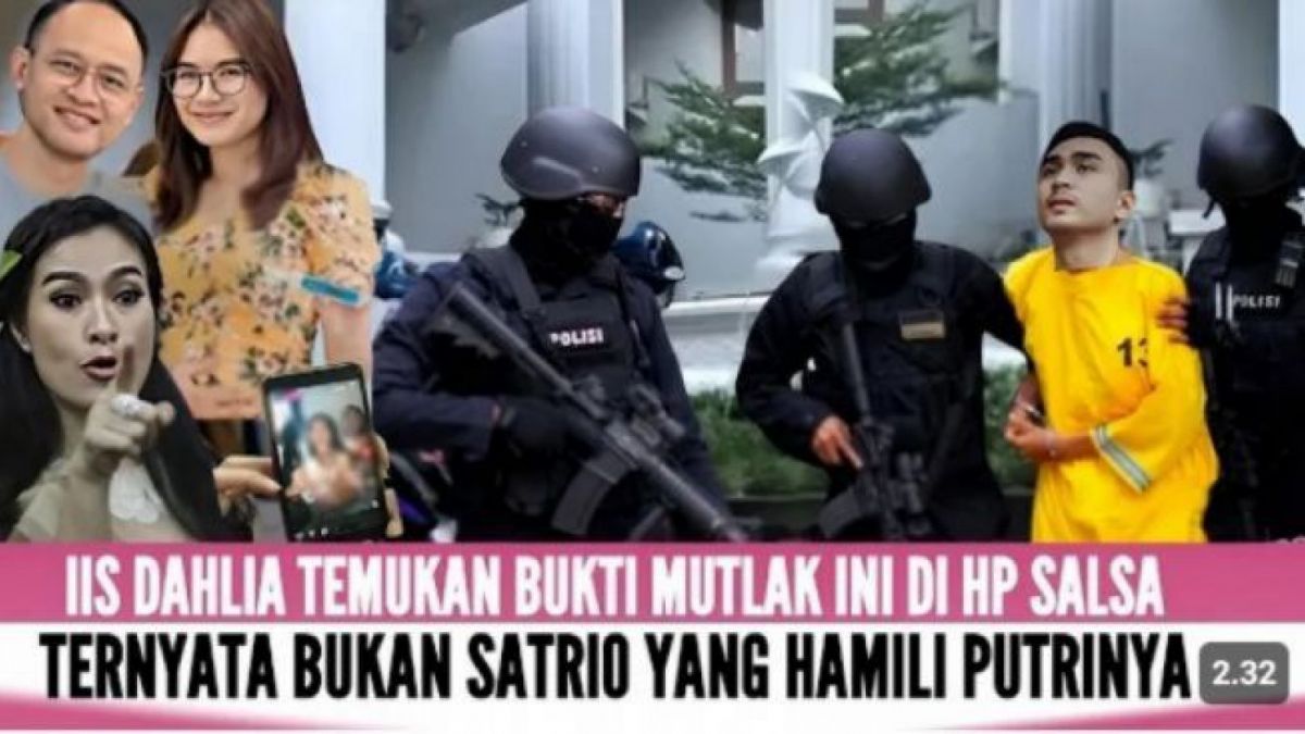 Cek Fakta Salshadilla hamil karena lelaki ini (youTube)