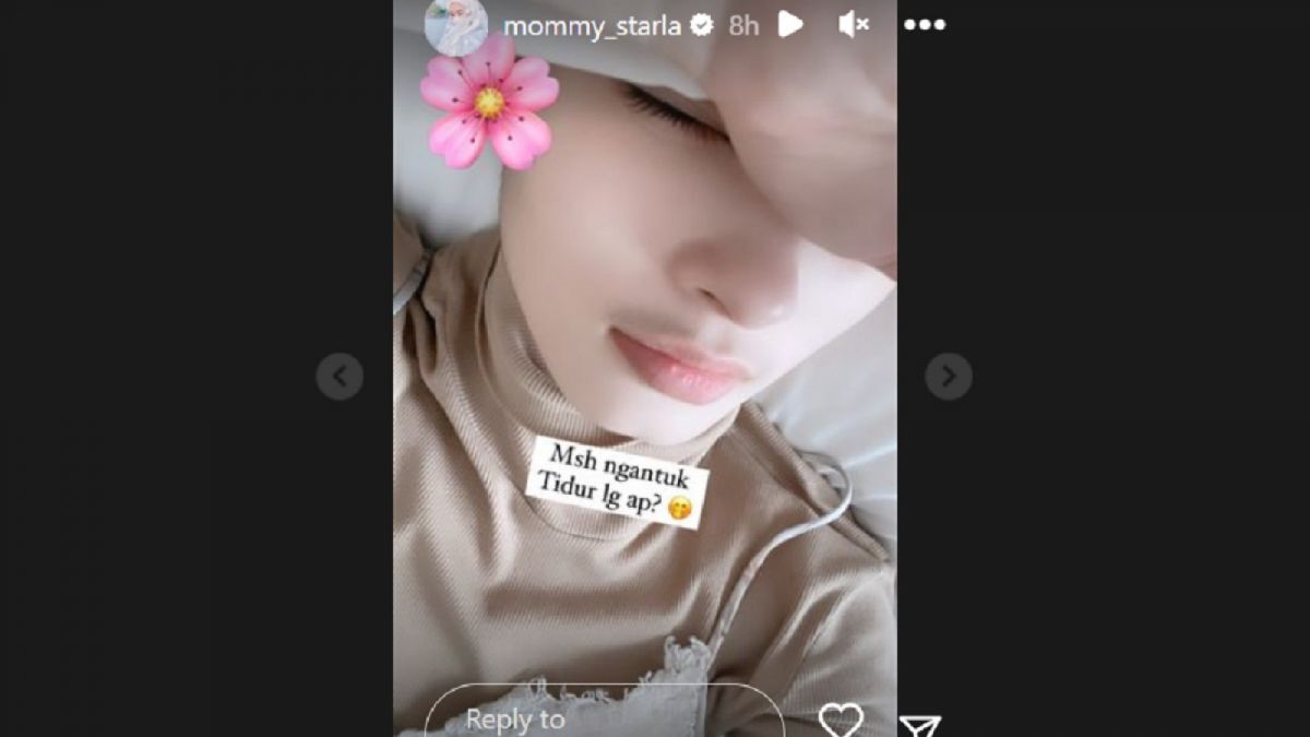 Tangkap layar unggahan story Instagram Inara Rusli. [Instagram/@mommy_starla]