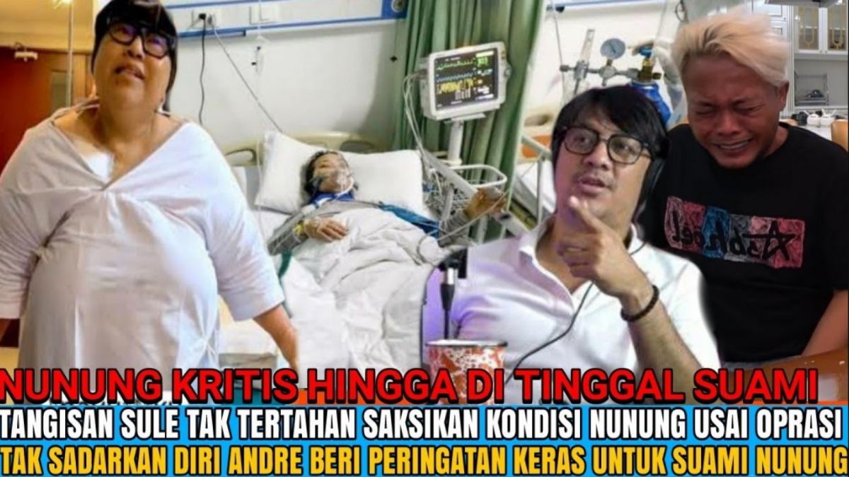Thumbnail video hoaks yang menarasikan Nunung kritis hingga ditinggal sang suami. Cek faktanya! [YouTube/Vemi Liar]