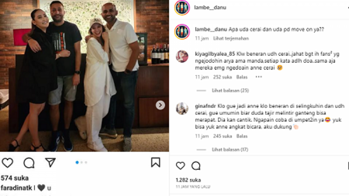 Momen perayaan ulang tahun Putri Anne [Instagram @lambe_danu]