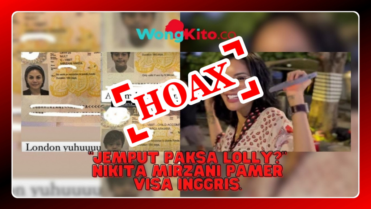 Thumbnail YouTube yang menyebut Nikita Mirzani Pamer Visa Inggris, Benarkah?