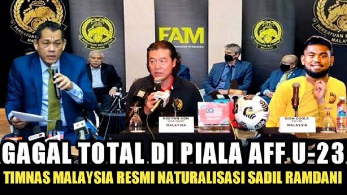 Thumbnail video menarasikan seolah Malaysia menaturalisasi Saddil Ramdani. [YouTube]