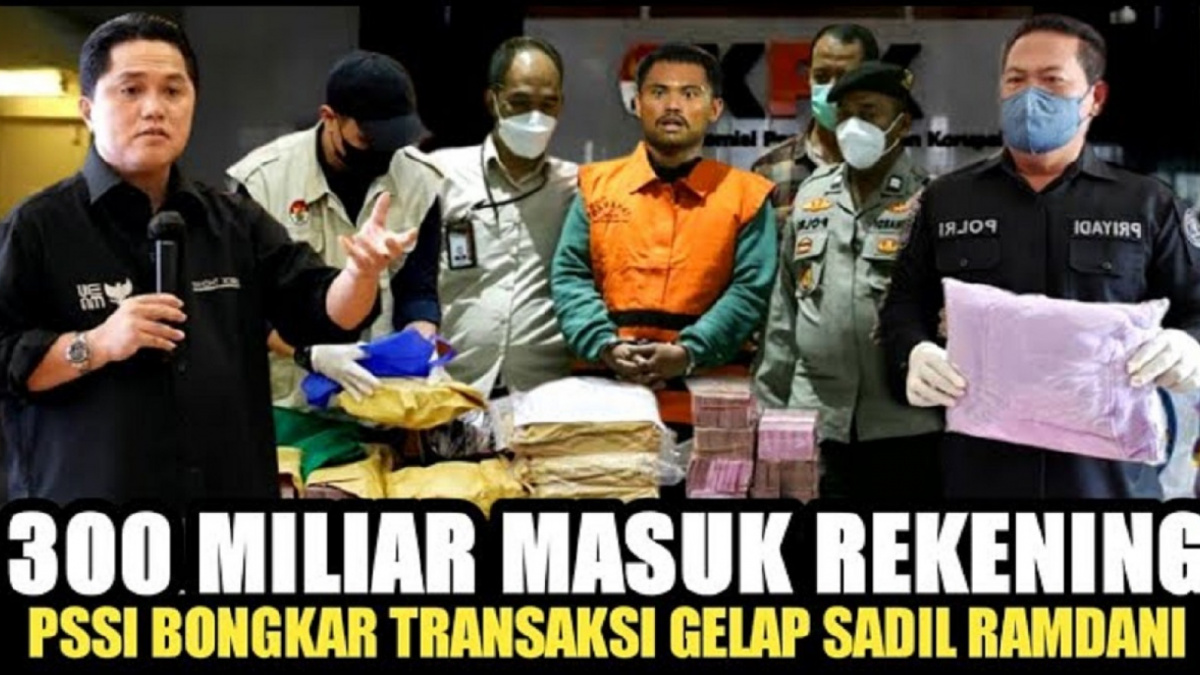 Thumbnail video menarasikan seolah Saddil Ramdani lakuka transaksi gelap demi masuk Timnas Malaysia. [YouTube]