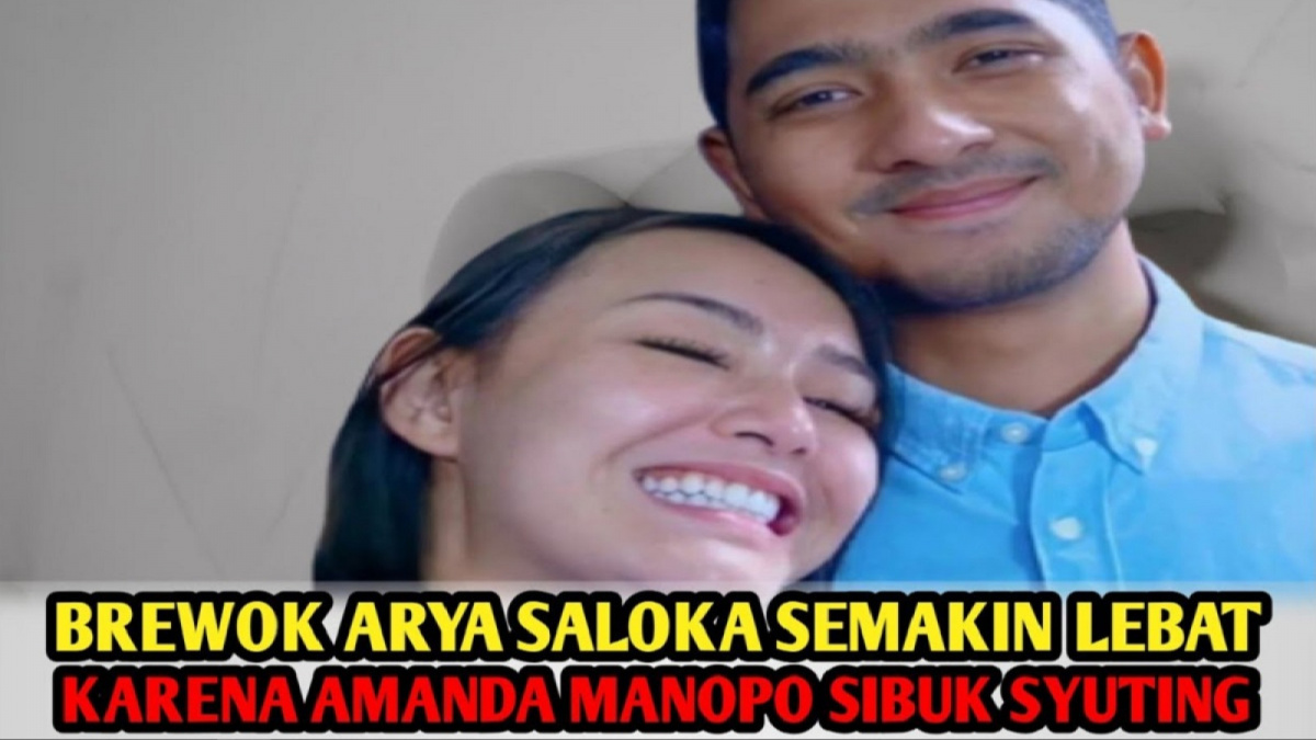 Thumbnail video hoaks menarasikan seolah Arya Saloka biarkan jenggot dan kumisnya tumbuh nunggu dicukur Amanda Manopo. [YouTube]