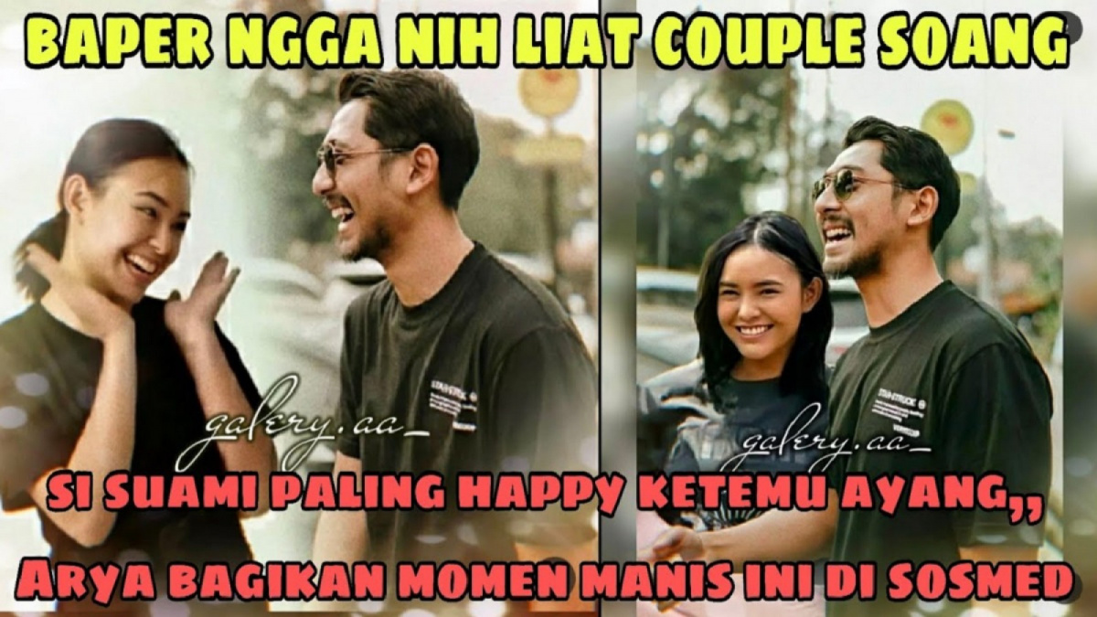 Thumbnail video menarasikan seolah Arya Saloka kangen bertemu Amanda Manopo. [YouTube]